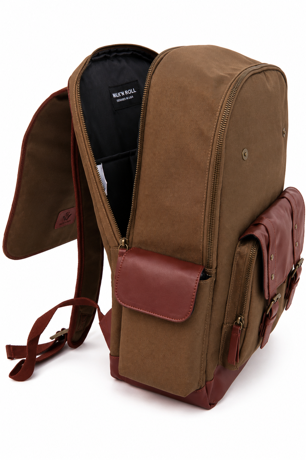 Walk'n Roll Classic Backpack Brown