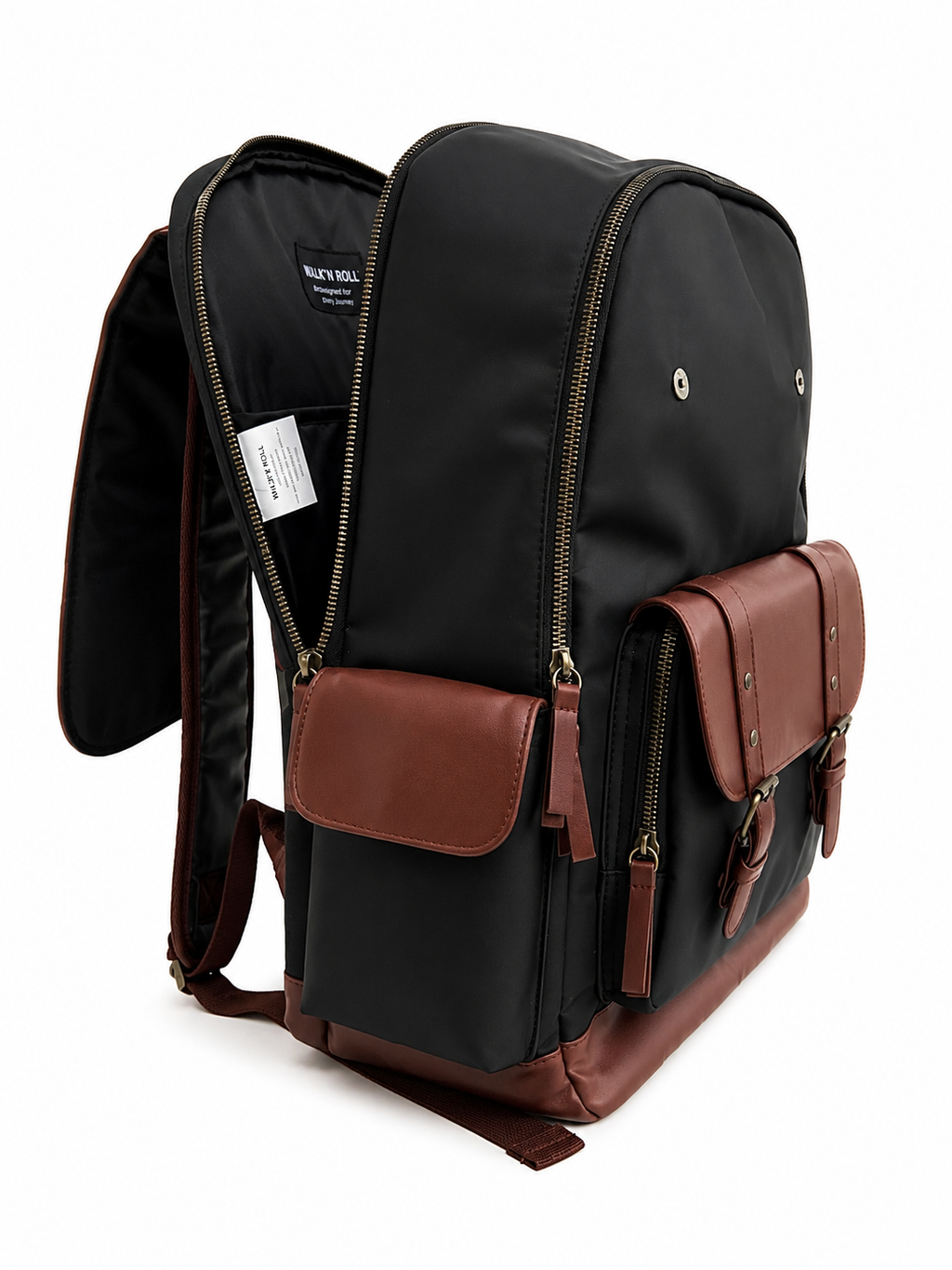 Walk'n Roll Classic Backpack Black